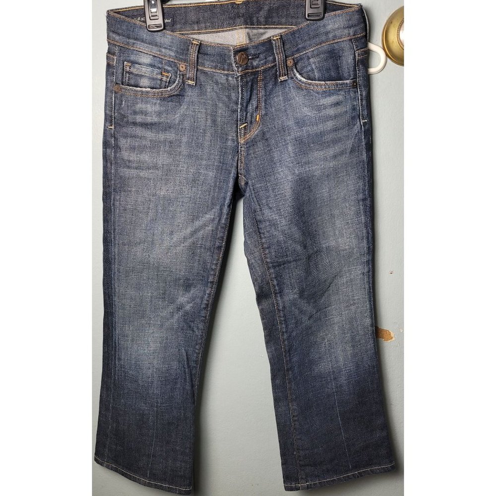 Citizens Of Humanity Kelly #63 Stretch Low Waist Cropped Jeans